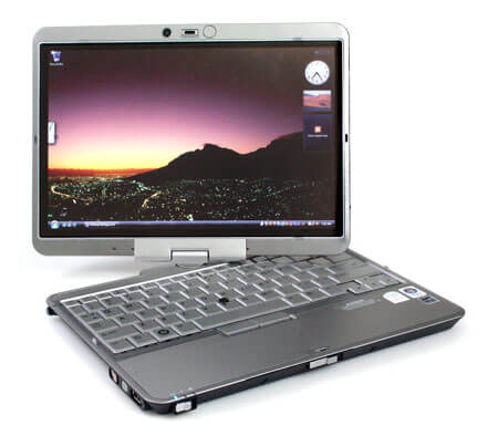 На ноутбуке HP Compaq 2710p мигает экран